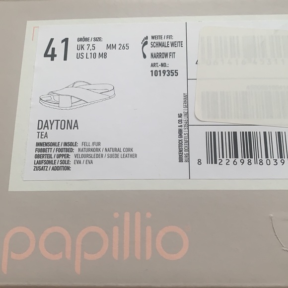 Birkenstock Papillo daytona shearling sandal - Picture 14 of 16